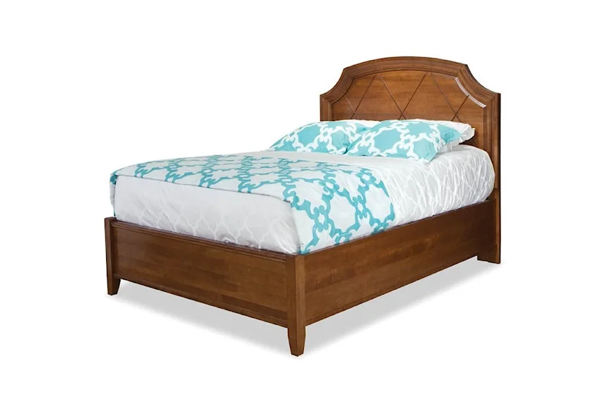 Glen Terrace Queen Terrace Panel Bed by Durham at Stoney Creek Furniture 