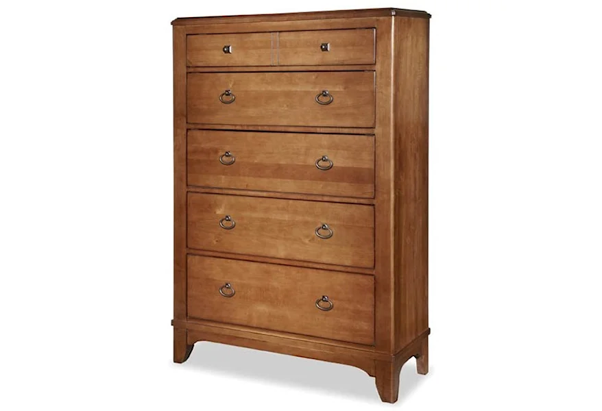 Glen Terrace Customizable 5-Drawer Chest by Durham at Stoney Creek Furniture 