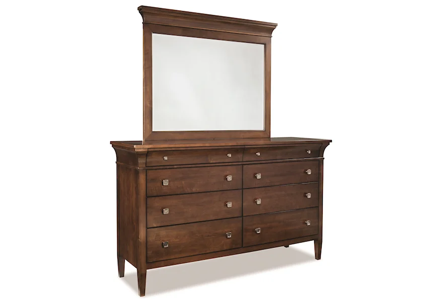 Prominence Dresser and Mirror Set by Durham at Stoney Creek Furniture 