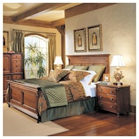 Traditional Queen Panel Bed