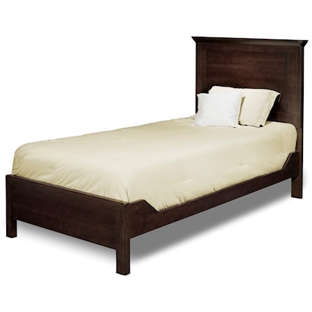 Queen Transitional Panel Bed