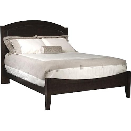 Queen Size Rounded Panel Bed