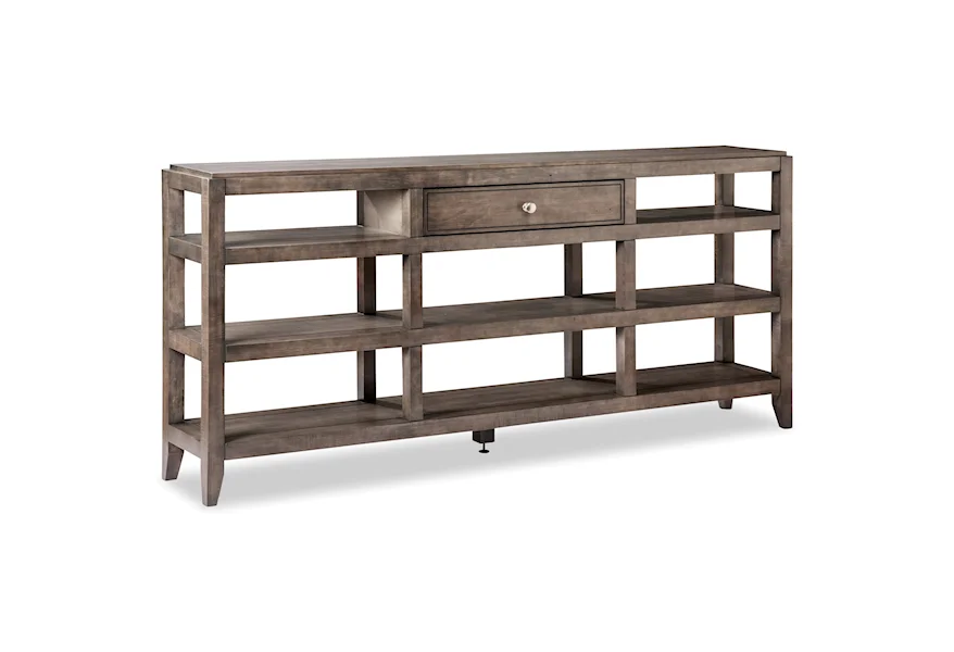 Solid Choices Customizable Open Console Cabinet by Durham at Stoney Creek Furniture 