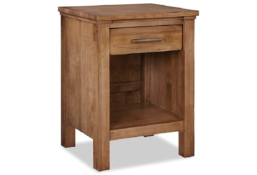 Studio 19 Open Nightstand with 1-Drawer by Durham at Stoney Creek Furniture 