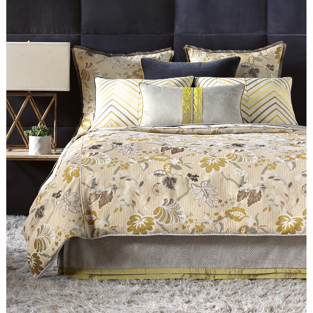 Eastern Accents Caldwell Cal King Button-Tufted Comforter