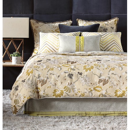 Queen Button-Tufted Comforter