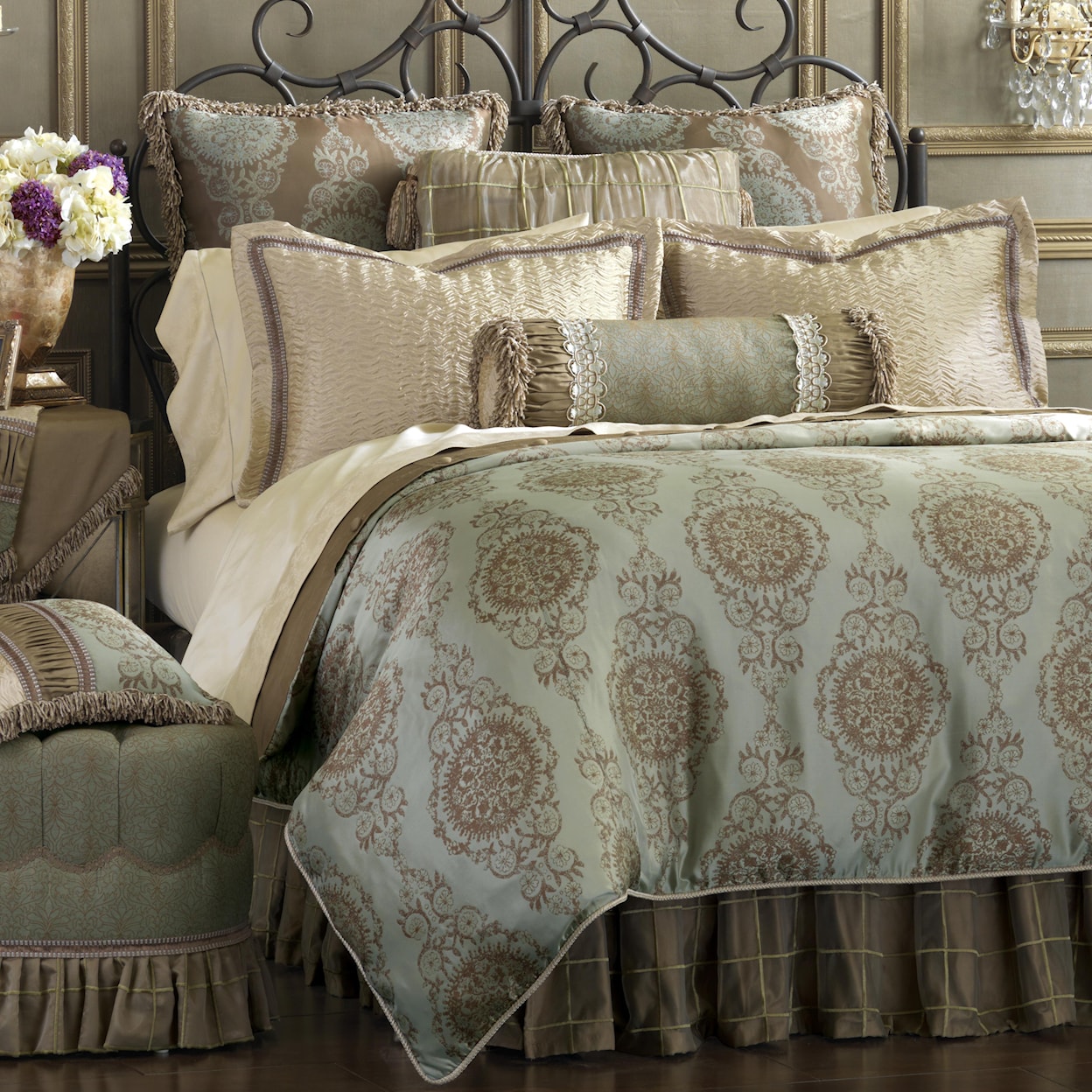 Eastern Accents Marbella Full Bed Skirt