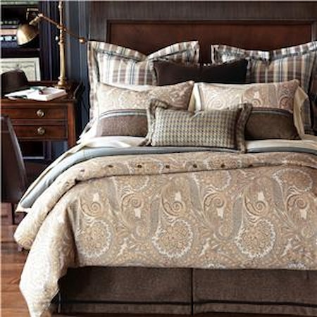 Queen Hand-Tacked Comforter