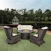 Ebel Fire Pits Round Base and Round Top Fire Pit