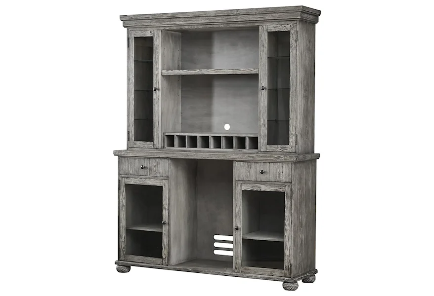 Bars Back Bar and Hutch by E.C.I. Furniture at Johnny Janosik