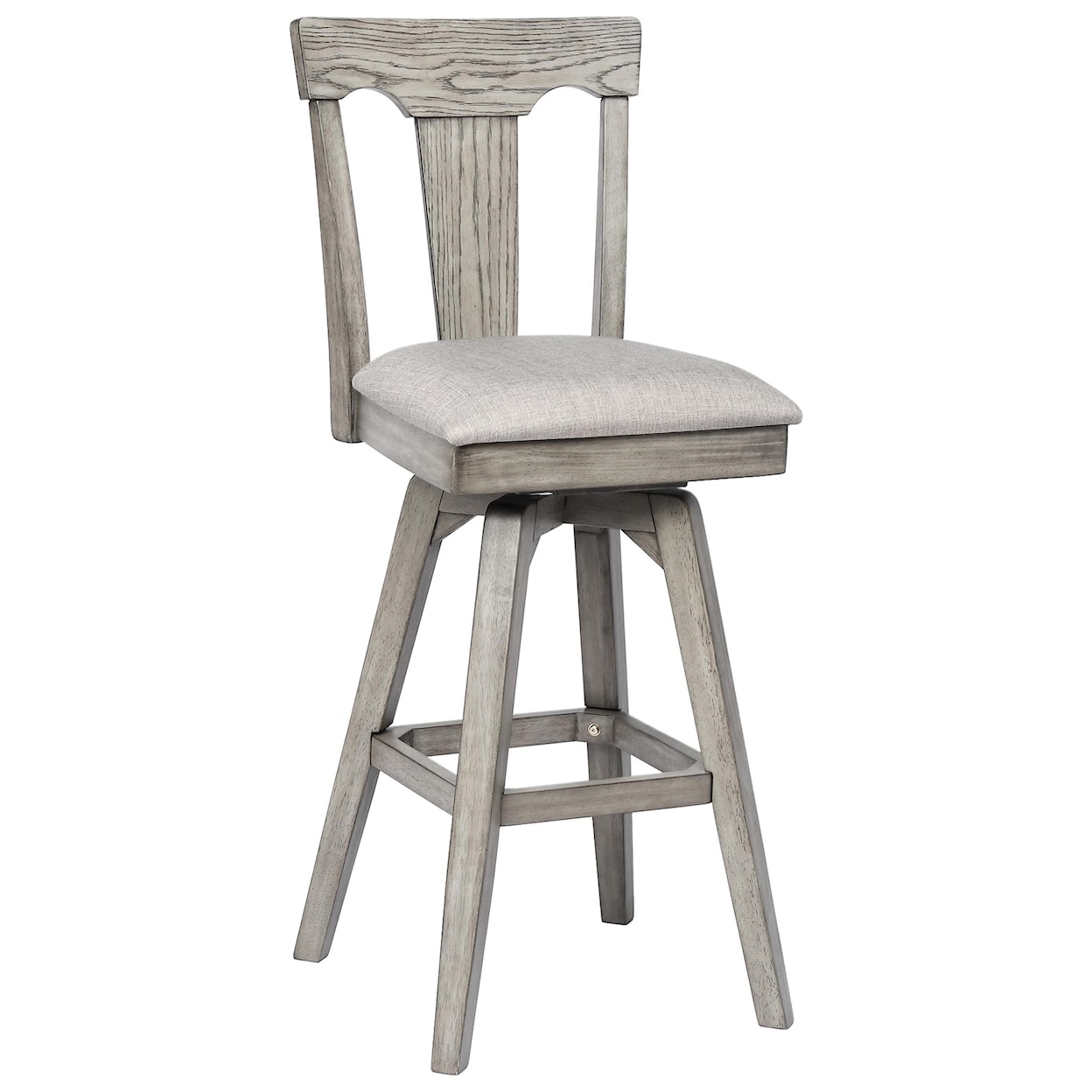 E.C.I. Furniture Graystone Bar Height Swivel Stool