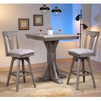 3-Piece Pub Table & Stool Set