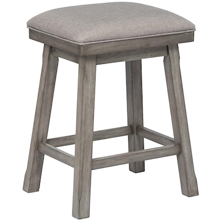 Counter Heightt Backless Stool