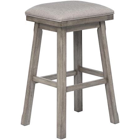 Bar Height Backless Stool