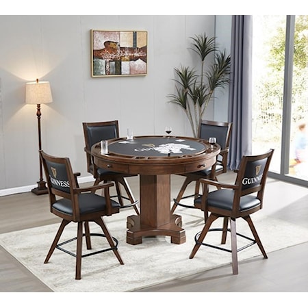 52" Round Table and Stools