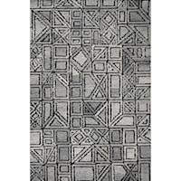 2'-6" X 7'-6" Charcoal / Grey Rug