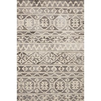 3'-6" x 5'-6" Stone / Ivory Rug