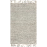 2'-3" x 3'-9" Ivory Rug