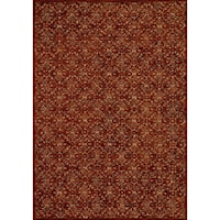 7'-9" x 9'-9" Rust Wool | Cotton Rug