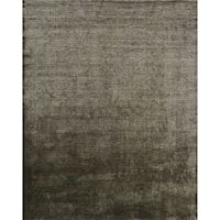 7'-9" x 9'-9" Graphite Viscose | Wool Rug