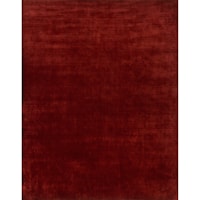 2'-0" x 3'-0" Crimson Viscose | Wool Rug