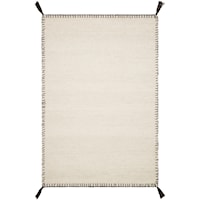 2'-3" x 3'-9" White Rug