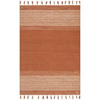 2'-3" x 3'-9" Rust Rug