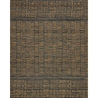 3'-6" x 5'-6" Ink / Camel Wool | Polyester Rug