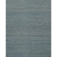 9'-3" X 13' Blue / Grey Wool | Polyester Rug