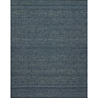 5'-0" x 7'-6" Indigo Wool | Polyester Rug