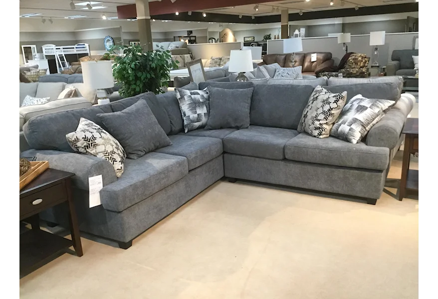 2172 2 Pc Sectional by Edgewood Furniture at VanDrie Home Furnishings