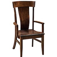 Arm Chair - Leather Seat
