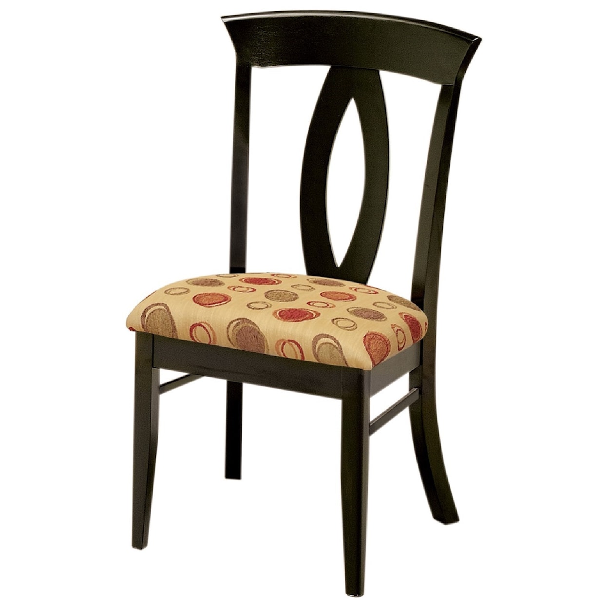 F&N Woodworking Brookfield Side Chair - Fabric Seat