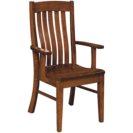 Arm Chair - Wood Seat