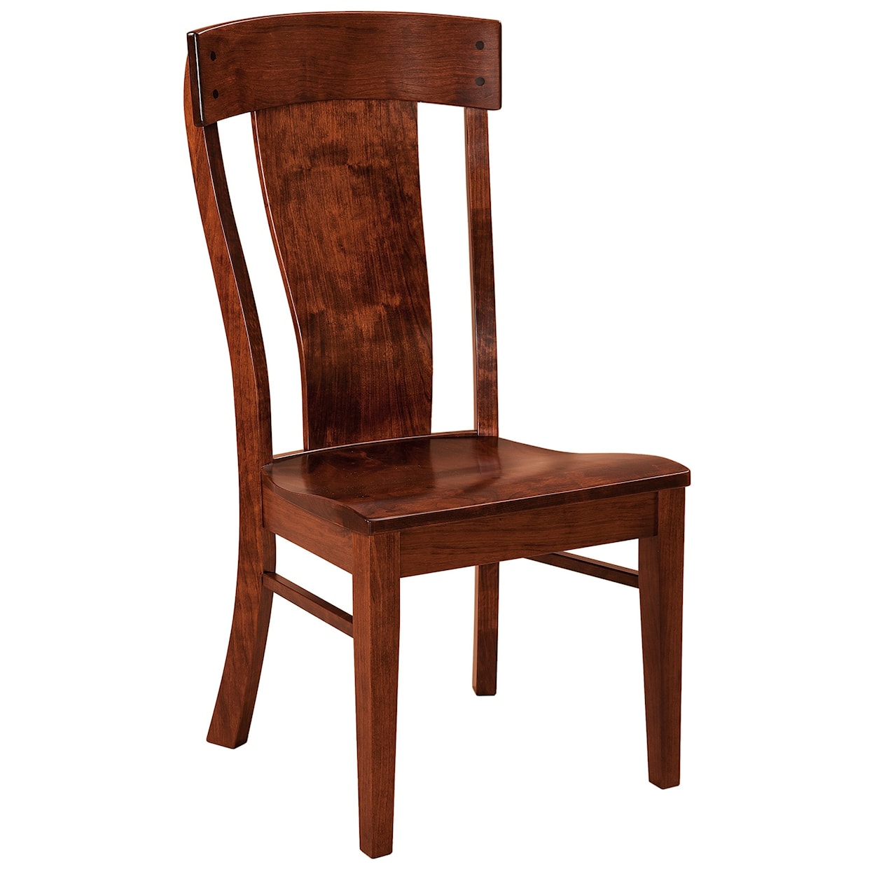 F&N Woodworking Lacombe Side Chair - Wood Seat