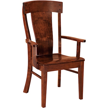 Arm Chair - Leather Seat