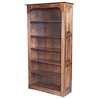 Northport 72 Raised Panel Bookcase