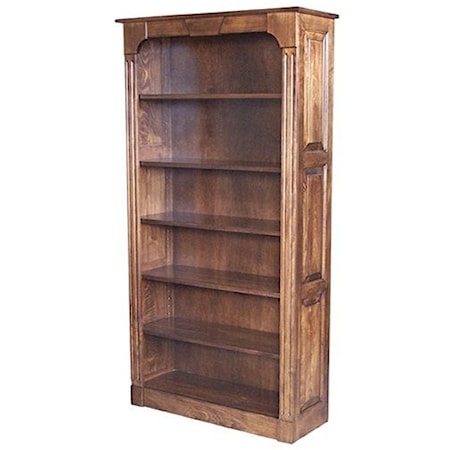 Northport 72 Raised Panel Bookcase