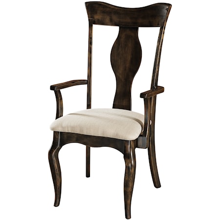 Arm Chair - Wood Seat