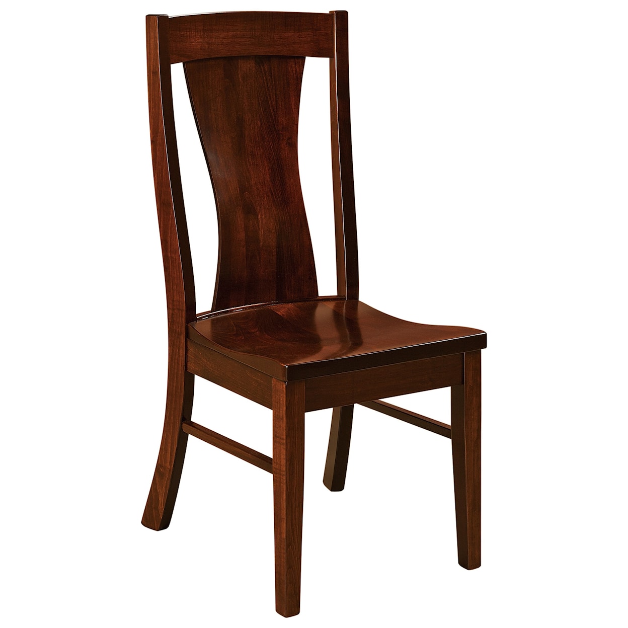 F&N Woodworking Westin Side Chair - Wood Seat
