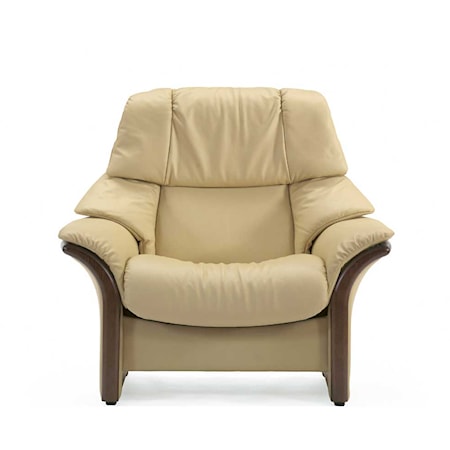 High-Back Reclining Chair with Arms