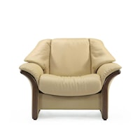 Low-Back Reclining Chair with Arms