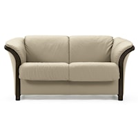 Loveseat with Flared Arms