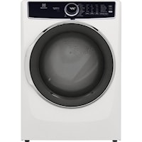 27 Inch Electric Dryer with 8.0 Cu. Ft. Capacity
