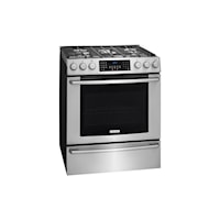 4.5 cu. ft 30" Freestanding Gas Range with IQ-Touch Digital Controls