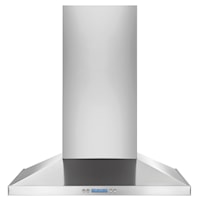 30" Stainless Steel Chimney Wall-Mount Hood