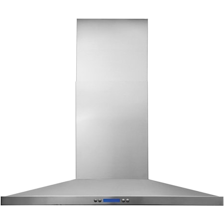 36" Stainless Steel Chimney Wall-Mount Hood