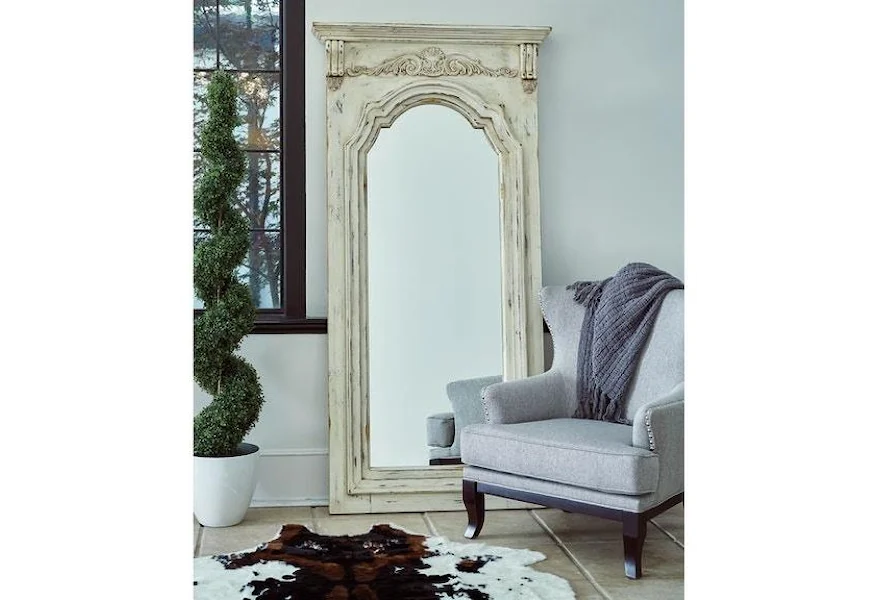 Accents Mirror by Elements International at Sam Levitz Furniture