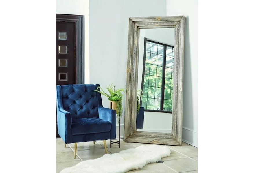 Accents Mirror by Elements International at Sam's Furniture Outlet