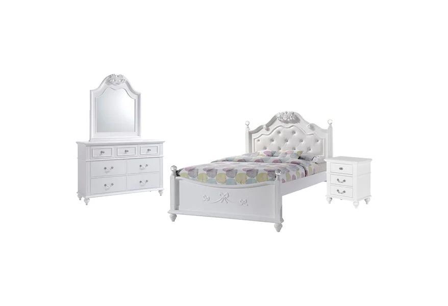 Alana Full 4-Piece Bedroom Set by Elements at Royal Furniture